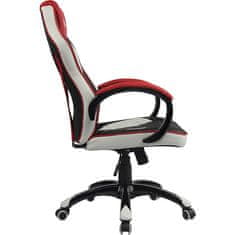 Bytezone Racer Pro gamerska stolica, crna, siva, crvena
