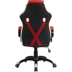 Bytezone Racer Pro gamerska stolica, crna, siva, crvena