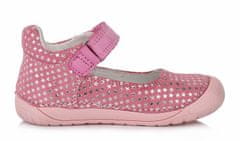 D-D-step 070-980A barefoot sandale za djevojčice, kožne, roza, 22