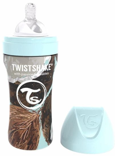 Twistshake Dječja bočica Anti-Colic 330ml (L), kokos