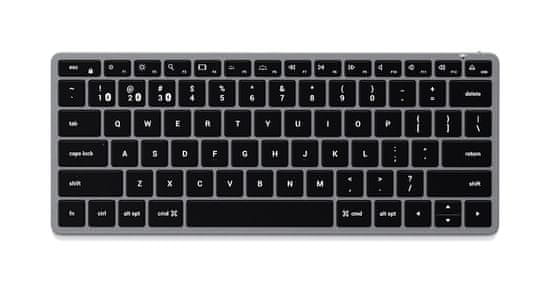 Satechi Slim X1 bežična tipkovnica, Bluetooth, Space Gray, US