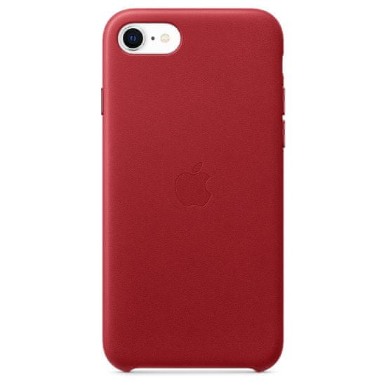 Apple Maska za iPhone SE 2020 Leather Case (PRODUCT) RED MXYL2ZM/A, koža, crvena