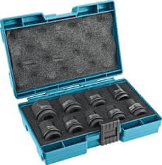 Makita 9-dijelni set 1/2"SQ nasadnih udarnih ključeva B-66232