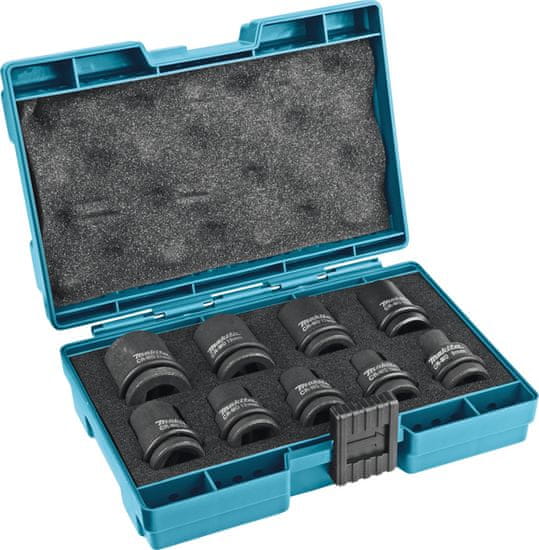 Makita 9-dijelni set 1/2"SQ nasadnih udarnih ključeva B-66232