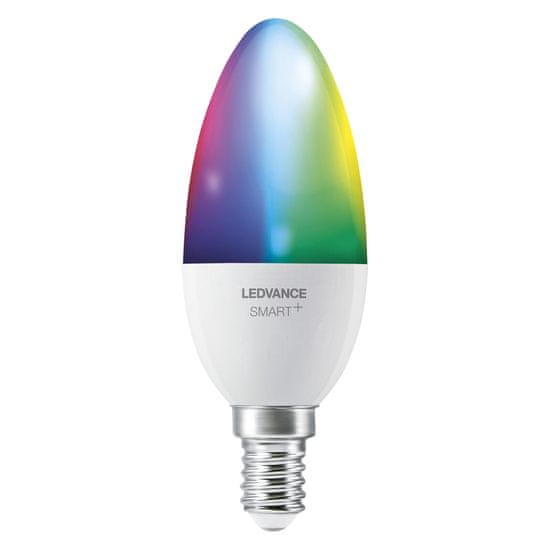 LEDVANCE SMART + WiFi Candle pametna žarulja, Multicolour, 40, 5 W / 2.700–6.500 K, E14