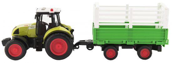 Teddies traktor s prikolicom, sa svjetlosnim i zvučnim efektima, 39 cm