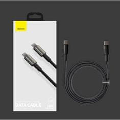 BASEUS Data kabel USB-C / USB-C PD QC 100W 5A 1m, crno