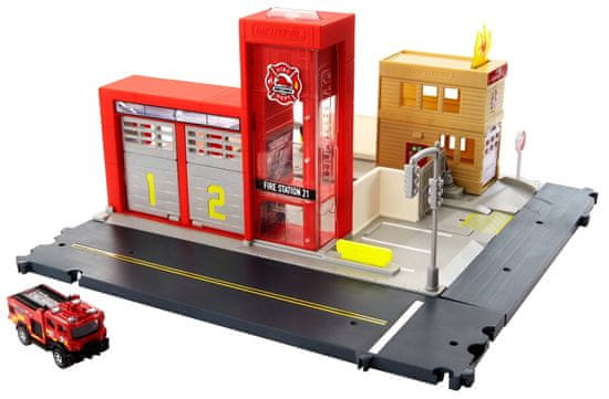 Matchbox Action Drivers Fire Station Rescue HBD74