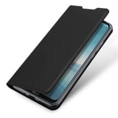 Dux Ducis Skin Pro preklopna kožna maska za Nokia 3.4, crno