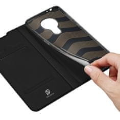 Dux Ducis Skin Pro preklopna kožna maska za Nokia 3.4, crno