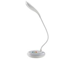Platinet PDLQ11 LED stolna svjetiljka, dodirna, RGB osvjetljenje, fleksibilna, bijela