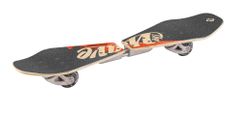Skateboard Wave Rider Abstract, drveni