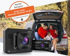 Navitel R250 Dual automobilska kamera + stražnja kamera, Full HD