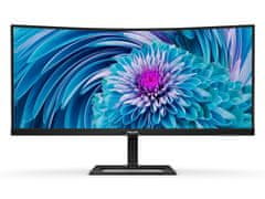 Philips 346E2CUAE monitor 86,36 cm (34), UW-QHD, VA, 100 Hz, zakrivljeni