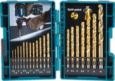 Makita 19-delni set HSS-TiN svrdla za metal D-67527