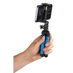 Hama Flex mini postolje za fotografije za pametni telefon/GoPro, 14 cm, plavo