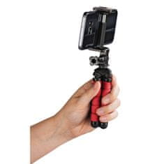 Hama Flex mini postolje za fotografije za pametni telefon / GoPro, 14 cm, crveno