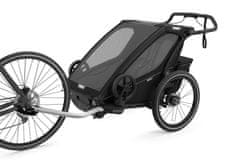 Thule Chariot Sport 2 kolica za djecu, Midnight Black