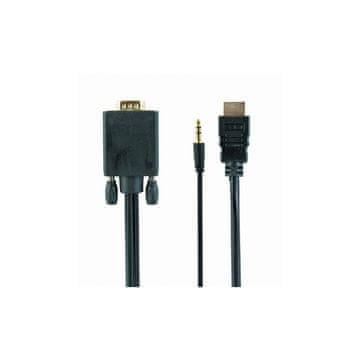 CABLEXPERT Kabel HDMI na VGA + audio 1,8m