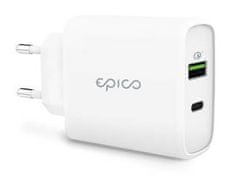 EPICO 38W PD+QC Charger adapter, bijela (9915101100104)