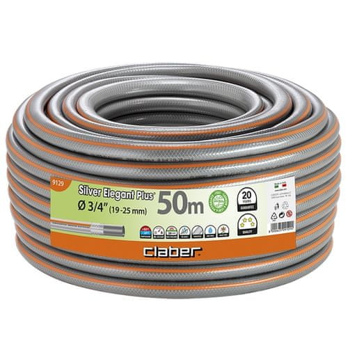 Claber crijevo za vodu Silver Green Plus (9129), 19 mm, 50 m