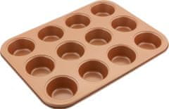 Lamart kalup za 12 muffina BAKAR LT3092 35,5 × 26,5, bakrena boja