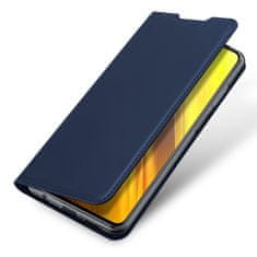 Dux Ducis Skin Pro preklopna kožna maska za Xiaomi Poco M3 / Redmi 9T, plava