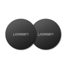 Ugreen 2x metalna ploča za magnetski držač mobitela za auto, crno