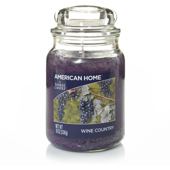 Yankee Candle American Home Wine Country mirisna svijeća, 538 g