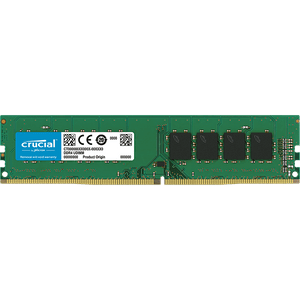 Crucial memorija, 16GB, DDR4-3200 UDIMM PC4-25600 CL22, 1.2 V