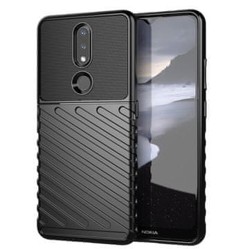 MG Thunder silikonska maska za Nokia 2.4, crno