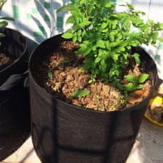 HomeOgarden PlantIN vreća za sadnju, 56 L, črna