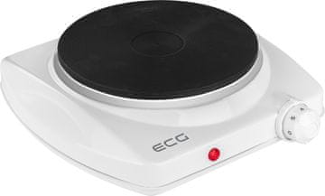 ECG EV 1512 električni štednjak White, bijeli