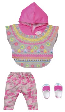 BABY born set s pončem Deluxe, 43 cm