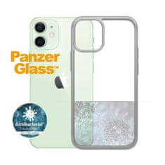 PanzerGlass ClearCase Antibacterial zaštitna maska za Apple iPhone 12 mini, srebrna – Satin Silver (0270)