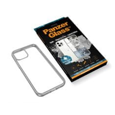 PanzerGlass ClearCase Antibacterial zaštitna maska za Apple iPhone 12 Pro, srebrna – Satin Silver (0271)