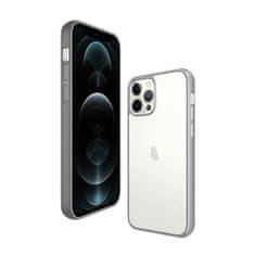 PanzerGlass ClearCase Antibacterial zaštitna maska za Apple iPhone 12 Pro Max, srebrna – Satin Silver (0272)