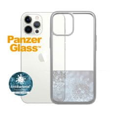 PanzerGlass ClearCase Antibacterial zaštitna maska za Apple iPhone 12 Pro Max, srebrna – Satin Silver (0272)