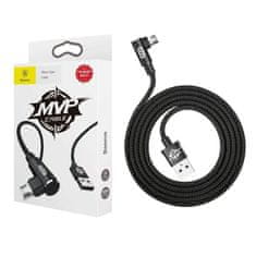 BASEUS MVP kabel USB / Micro USB 1.5A 2m, crno
