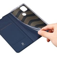 Dux Ducis Skin Pro preklopna kožna maska za Motorola Moto G9 Power, plava