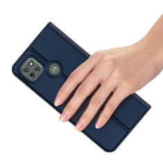 Dux Ducis Skin Pro preklopna kožna maska za Motorola Moto G9 Power, plava
