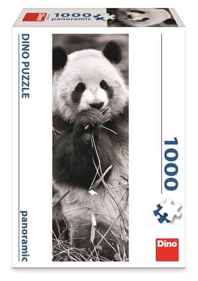 DINO panda u travnatoj panoramskoj slagalici, 1000 komada