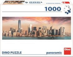 DINO slagalica Manhattan u mraku, panoramski, 1000 komada