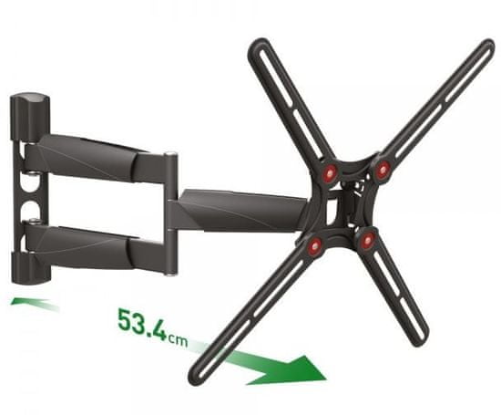 Barkan BM343LP zidni nosač za TV, dvostruka ruka, do 165 cm