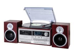 TT-1072 gramofonski stereo sustav, DAB / DAB +, Bluetooth, smeđi