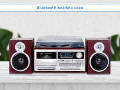 TT-1072 gramofonski stereo sustav, DAB / DAB +, Bluetooth, smeđi