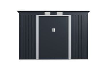 IWHOME Vrtna Kućica ZEUS 2C Antracit 4,72 m² - Elegantno Skladišno Rješenje