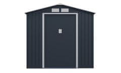 IWHOME Vrtna Kućica ARES A s Podnom Konstrukcijom, Antracit, 2,71 m²