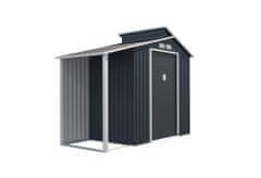 IWHOME Vrtna Kućica HERA Z-A 3,78 m² antracitna s Konstrukcijom poda
