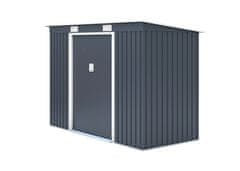 IWHOME Vrtna Kućica ZEUS 2B Antracit s Podnom Konstrukcijom, 3,16 m²